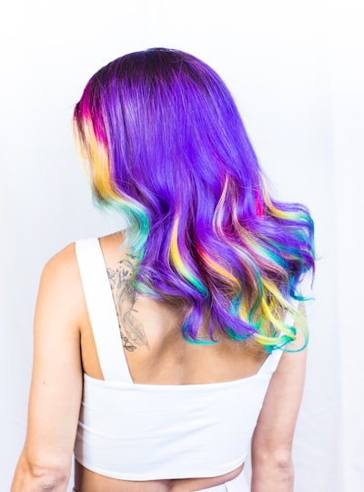 Balayage colouring