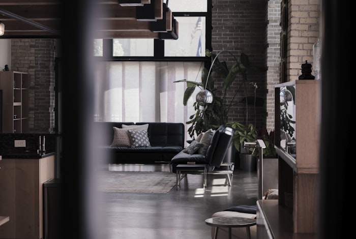 Apartament Deluxe LOFT 24 z salonem